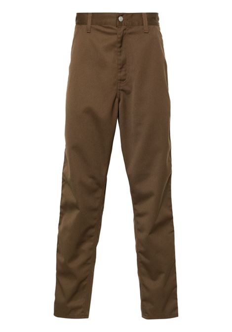 pantaloni simple l32 uomo chocolate in poliestere CARHARTT WIP | I0200752Y.02